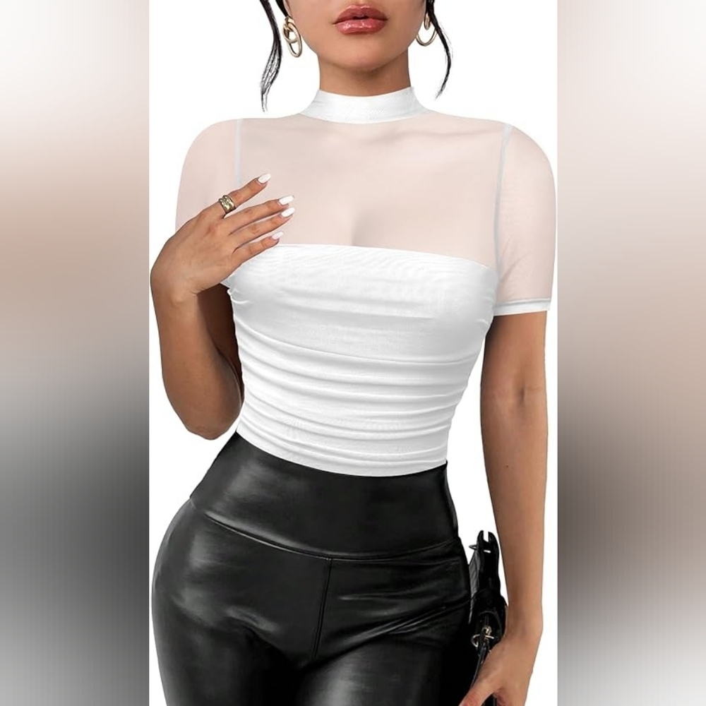 white bodysuit